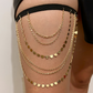 ⏳Limited-time 50% off⏰Multi-Layer Heart Tassel Thigh Chain🦵⛓️