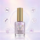 💅✨ 50% OFF! 💜 Lilac Glossy Mirror Nail Strengthener – Fast Air-Dry, Chip-Resistant & Long-Lasting Aurora Finish