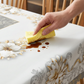 🌸🏗️ 50% OFF! 💫 Embossed Floral Waterproof Tablecloth – Oil-Proof, Wrinkle-Resistant Polyester – Round & Rectangular – Over 25,400 Sold