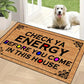 😂🚶 50% OFF! 🚪 Funny Text Print Welcome Doormat – Humorous Design, Durable Fibers & Non-Slip Backing for All-Season Use
