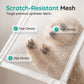 🐾🚪 50% OFF! No-Drill Adjustable Mesh Pet Gate for Doorways & Stairs – Damage-Free Setup, Scratch-Resistant