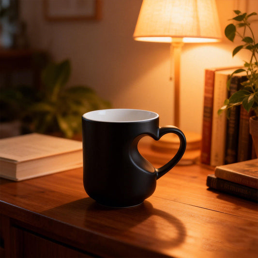 ❤️☕ 50% OFF! 🎁Color Changing Heart Handle Ceramic Mug – Heat-Activated Reveal & Elegant Heart-Shaped Handle – Perfect Valentine's Gift