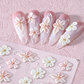 💅🌸 Buy 1 Get 1 Free! 5D Floral Nail Stickers – Raised Petal Detail, Easy Peel & Apply