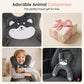 🧒 50% OFF NOW! 🚗 H-Shape Travel Neck Pillow – Ergonomic Support, Seatbelt Slot & Soft Plush – For Kids on Car Rides 🐼