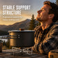 🏕️⚡ 50% OFF! Ultralight Outdoor Alcohol Stove Stand – Foldable, Stable Support & Only 31g