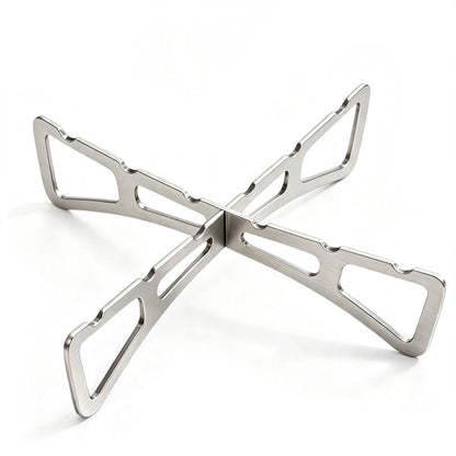 🏕️⚡ 50% OFF! Ultralight Outdoor Alcohol Stove Stand – Foldable, Stable Support & Only 31g