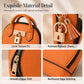👜💛 LIMITED TIME 50% OFF! 🔑Mini Shell Bag Keychain – PU Leather Lipstick Coin Purse with Golden Padlock & Tassel