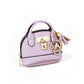 👜💛 LIMITED TIME 50% OFF! 🔑Mini Shell Bag Keychain – PU Leather Lipstick Coin Purse with Golden Padlock & Tassel
