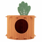 🥕 2026 Sale — Over 19,600 Sold! 🐱 Cozy Carrot Cat Cave – Semi-Enclosed Plush Bed with Scratch-Resistant Felt | All-Season Indoor Comfort 🏠