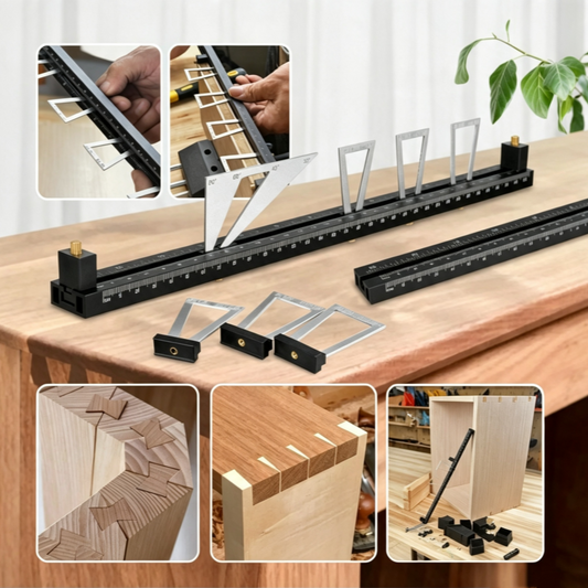 📐 50% OFF NOW! 🔧 Dovetail Marker Set – 6 Slopes, 4 Angles & Dual Scales – Straight Lines, Clean Cuts Every Time ✨
