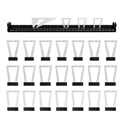 📐 50% OFF NOW! 🔧 Dovetail Marker Set – 6 Slopes, 4 Angles & Dual Scales – Straight Lines, Clean Cuts Every Time ✨