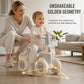 🚲 2026 Sale — Over 21,600 Sold! 🎵 Baby Balance Bike with Music & Lights – 4-Wheel Stability, LED Fun | Perfect First Bike for Toddlers 👶