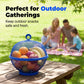 🍎 LIMITED‑TIME 50% OFF! 🧺 Fruit Basket with Lid – Breathable, Drainable, Insect Proof 🍇