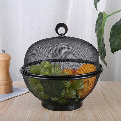 🍎 LIMITED‑TIME 50% OFF! 🧺 Fruit Basket with Lid – Breathable, Drainable, Insect Proof 🍇