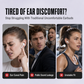 🎧 50% OFF NOW! 🎵 Open-Ear Clip-On Earbuds – Secure C-Bridge Fit, 13mm Titanium Driver & Bluetooth 6.0 – Perfect for Workouts & Commutes 💪