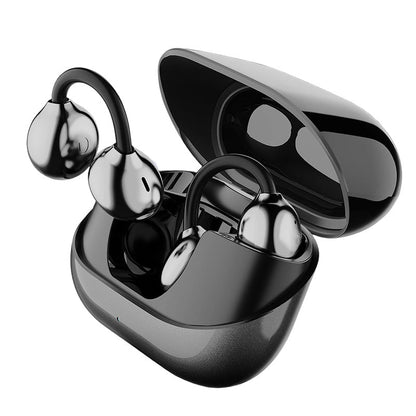 🎧 50% OFF NOW! 🎵 Open-Ear Clip-On Earbuds – Secure C-Bridge Fit, 13mm Titanium Driver & Bluetooth 6.0 – Perfect for Workouts & Commutes 💪