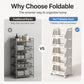🛒 LIMITED‑TIME 50% OFF! 🏠 24,198 Sold – Multi-Tier Foldable Storage Organizer with Wheels – Instant Space Recovery, Seamless Mobility & Precision Engineering 🗄️