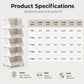 🗄️ LIMITED‑TIME 50% OFF! 🏠 Multi-Tier Foldable Storage Organizer with Wheels – Space-Saving, Lockable Wheels, Multi-Room Use 🛞