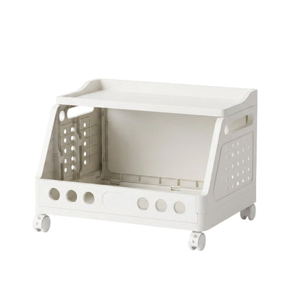 🛒 LIMITED‑TIME 50% OFF! 🏠 24,198 Sold – Multi-Tier Foldable Storage Organizer with Wheels – Instant Space Recovery, Seamless Mobility & Precision Engineering 🗄️