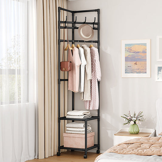 🧹 LIMITED‑TIME 50% OFF! 🏠 Space-Saving Garment Rack – Holds Coats, Bags & Folded Essentials Without Eating Up Floor Space 💫