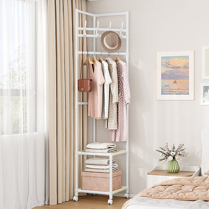 🧹 LIMITED‑TIME 50% OFF! 🏠 Space-Saving Garment Rack – Holds Coats, Bags & Folded Essentials Without Eating Up Floor Space 💫