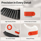 🪟 2026 Sale — Over 20,400 Sold! 🧹 2-in-1 Window Groove Cleaning Brush with Built-in Scraper – Narrow Crevice Tool with Hard Bristles 🐋