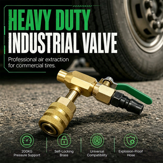 🔩 50% OFF NOW! 🚛 Brass Tire Deflation Valve – Self-Locking Chuck, Heavy-Duty & Burst-Proof – For Large Trucks & Industrial Use 💪