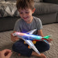 ✈️ 50% OFF NOW! 🎵 Electric Model Aircraft – Bump-and-Go, LED Lights & Realistic Sounds – For Toddlers 3+ 🛩️