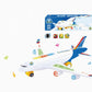 ✈️ 50% OFF NOW! 🎵 Electric Model Aircraft – Bump-and-Go, LED Lights & Realistic Sounds – For Toddlers 3+ 🛩️