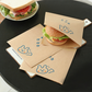 🥪📦 Best Seller! 🐱🐇 Grease-Resistant Paper Bags for Sandwich Wrapping – PE-coated, microwave-safe, health-conscious printing, and ready-to-use. Perfect for food packaging at home or on the go! ⭐ Trusted by 9,274+ happy customers!