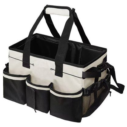 🧺 50% OFF NOW! 🛠️ Utility Tote with Pockets – Heavy-Duty Fabric, Spacious Interior & Padded Handle – For Tools, Gardening & Daily Carry 📦