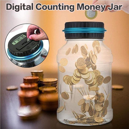 💰✨50% OFF! 🏦🪙 Digital Money Box with Auto Coin Counting – Tracks Savings, Sets Targets & Makes Saving Fun for Kids & Adults. Over 9,584 Smart Savers!✨