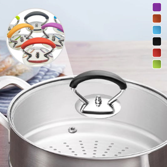 🍲✨Buy 1 Get 1 Free! 🛡️🔥 Silicone Pot Lid Anti-Scald Replacement Knob – Heat-Resistant, Universal Fit & Easy Install for Safer Cooking. Over 36,749 Burn-Free Kitchens!✨