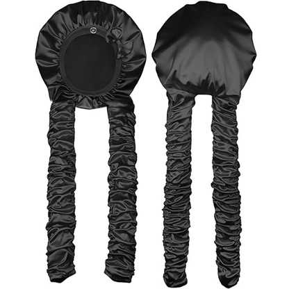 💆✨50% OFF! 💤🌙 Heatless Curl Satin Bonnet for Sleeping – Frizz-Free, Zero-Slip & Extra Long for All Hair Types. Over 28,391 Beautiful Morning Hair Days!✨
