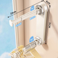 🏡 LIMITED‑TIME 50% OFF! 🪝 Foldable Telescopic Suction‑Cup Hanger Rack – No‑Drill, Retractable, Multi‑Scene ✨