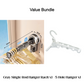 🏡 LIMITED‑TIME 50% OFF! 🪝 Foldable Telescopic Suction‑Cup Hanger Rack – No‑Drill, Retractable, Multi‑Scene ✨