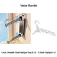 🚨 LIMITED‑TIME FLASH SALE! 💪 63,700+ SOLD – Foldable Telescopic Suction-Cup Hanger Rack – Drill-Free, Space-Saving & Multi-Scene 🛏️