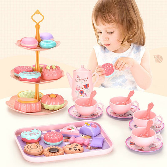 🍰 LIMITED-TIME 50% OFF! 🎪 Unicorn Castle Pretend Teapot Set – Kid-Safe, Portable & Imagination-Boosting 🌈