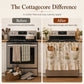 🍽️ LIMITED-TIME 50% OFF! 🏠 Oven Skirt Curtain with Pockets – Rustic Cottagecore Style, Quick-Access Storage & Easy Install ✨