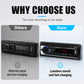 📻 50% OFF NOW! 🔗 Bluetooth Car Radio – Bluetooth 5.0, Dual USB & Lossless Audio (FLAC/APE) – Hands-Free Calling, Crisp Sound 🎵