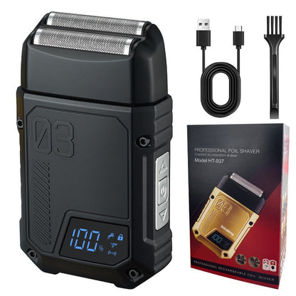 💈 50% OFF NOW! 🪒 Precision Foil Shaver – Double Foil System, Wet/Dry Use & Floating Heads – Smooth, Close Shave Every Time ⚡