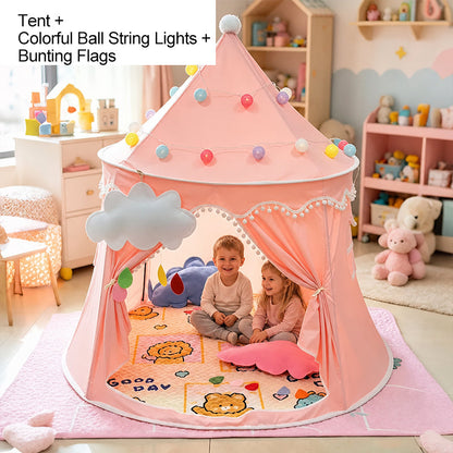 🏰 50% OFF NOW! 🧒 Kids Play Tent – Spacious Hexagonal, Breathable & Tear-Resistant – Indoor & Outdoor Fun for Little Explorers 🌟