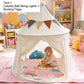 🏰 50% OFF NOW! 🧒 Kids Play Tent – Spacious Hexagonal, Breathable & Tear-Resistant – Indoor & Outdoor Fun for Little Explorers 🌟