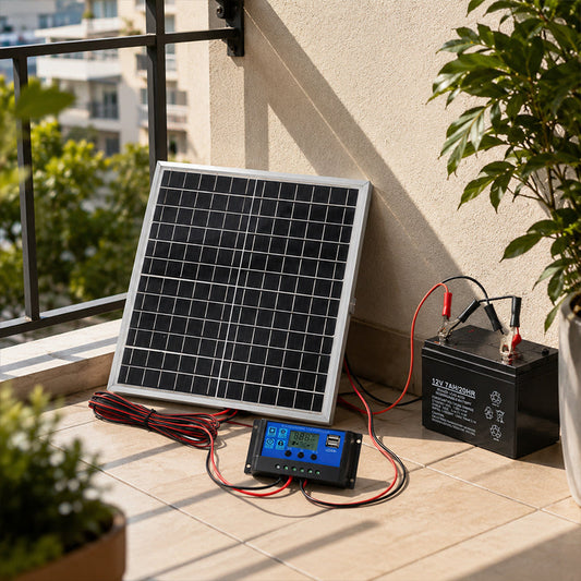 ☀️ 50% OFF NOW! 🔋 Portable Solar Panel Kit – Waterproof, High Conversion & Smart Controller – Perfect for Camping & Off-Grid 🏕️