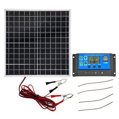 ☀️ 50% OFF NOW! 🔋 Portable Solar Panel Kit – Waterproof, High Conversion & Smart Controller – Perfect for Camping & Off-Grid 🏕️