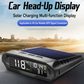 🚗 50% OFF NOW! ☀️ Solar GPS Head-Up Display – Dual Charging, Smart Brightness & Speed Alerts – Clear Driving Info, No Distractions 🛡️