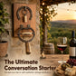 🍷 LIMITED‑TIME 40% OFF! ✨ Vintage Wall-Mounted Horseshoe Wine Opener – Stylish, Decorative & Labor-Saving – Rustic Iron Design for Home Bar & Patio 🏡
