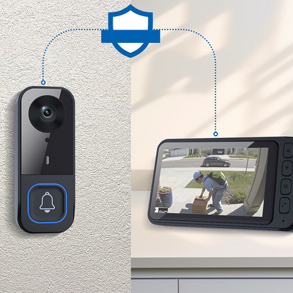 📹 50% OFF NOW! 🏠 Wireless Video Doorbell – No WiFi Needed, 1080P & Weatherproof – 170° View, Two‑Way Audio 📞