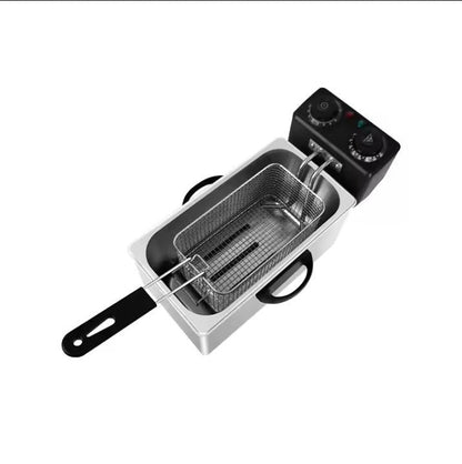 🍗 50% OFF NOW! 🔥 Electric Deep Fryer – 4L Capacity, 2000W & 60-200°C Temp Control – Crispy, Fast & Family‑Size 🍟