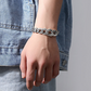 📿 LIMITED‑TIME 50% OFF! 🕉️ 16,394 Sold – Men's Retro Six-Syllable Mantra Bracelet – Dual-Chain Design, Vintage Silver Finish & Secure Clasp ⛓️